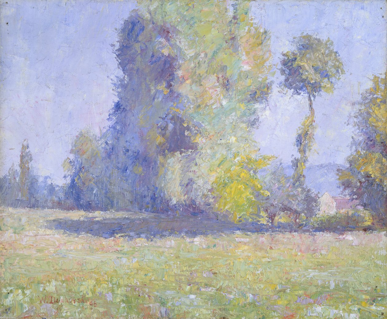 "Franskt landskap", 1895 av Wynford Dewhurst