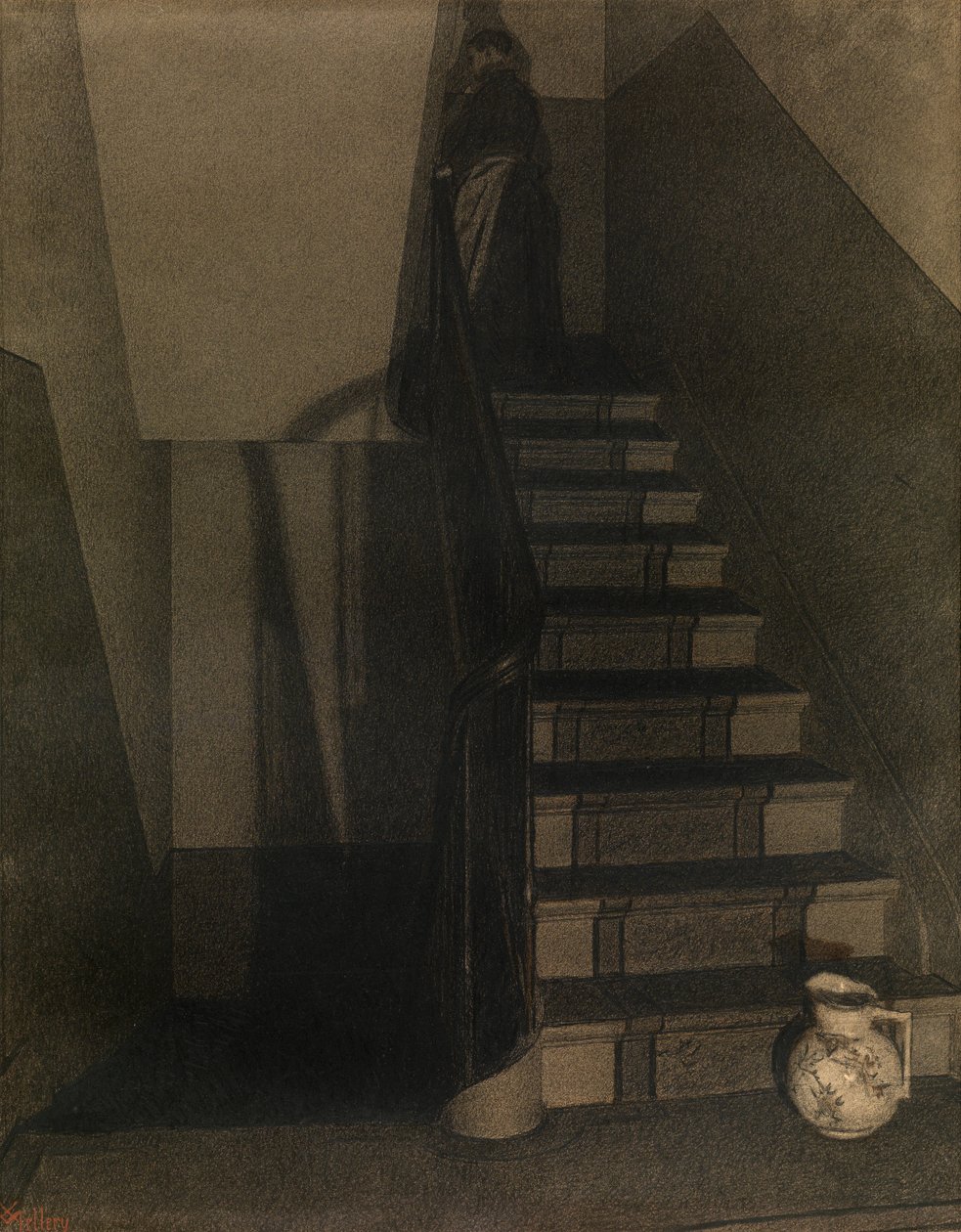 Trappan av Xavier Mellery