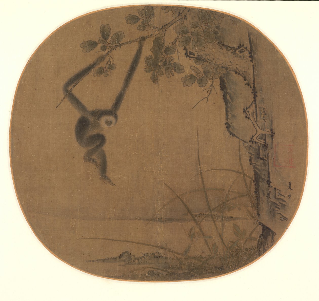 Swinging Gibbon, sent 1100-tal - 1:a kvartalet 1200-talet. av Xia Gui