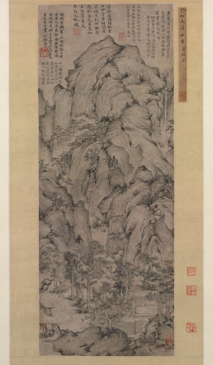 Strömmar och berg, 1372. av Xu Ben