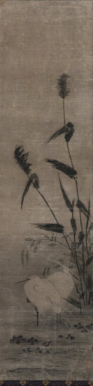 Two Herons av Yamaguchi Sekkei