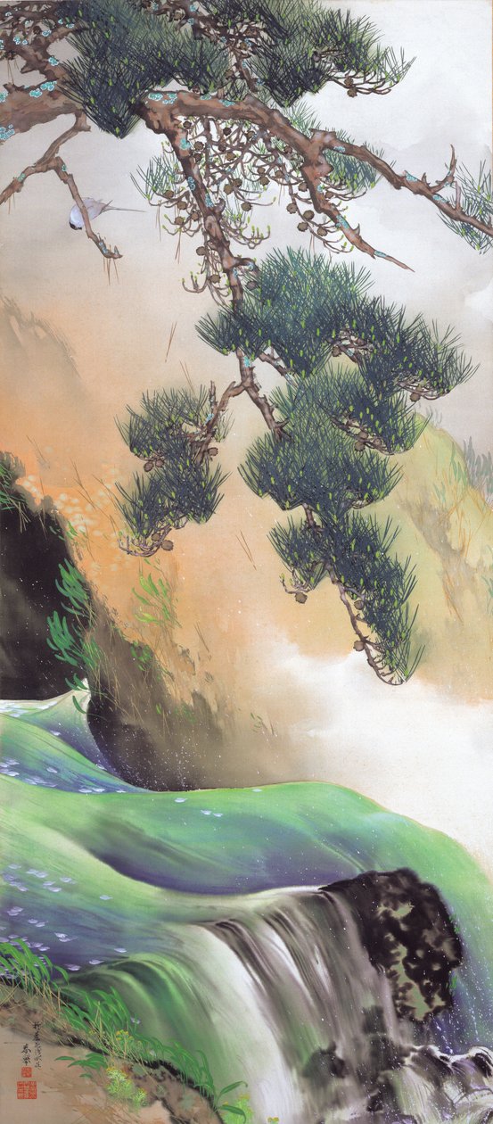 Spring of Mountain av Yamamoto Shunkyo