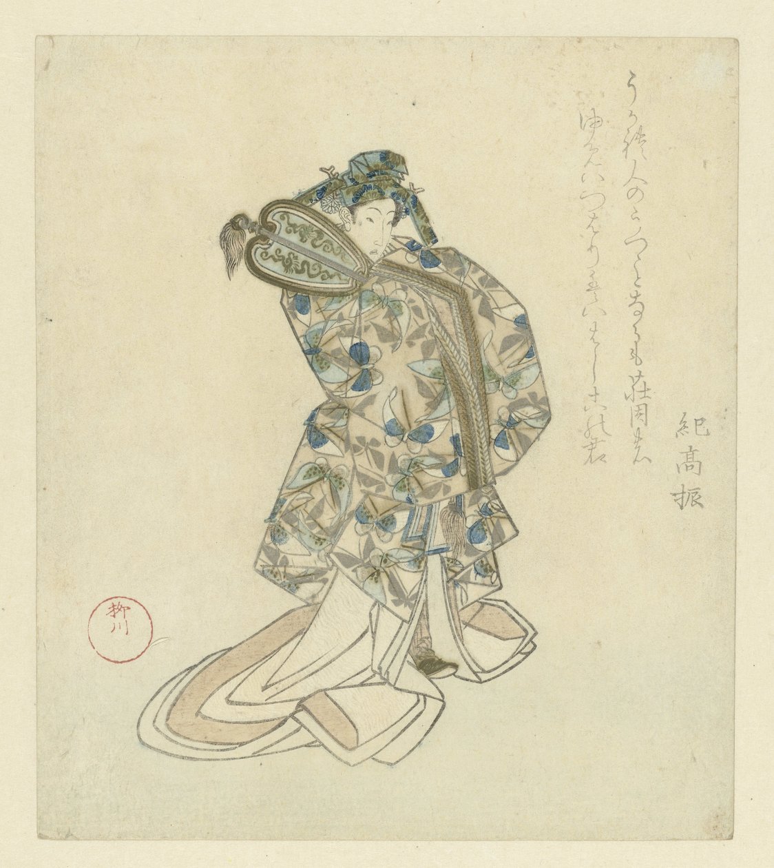 Dansaren av Yanagawa Shigenobu (I)