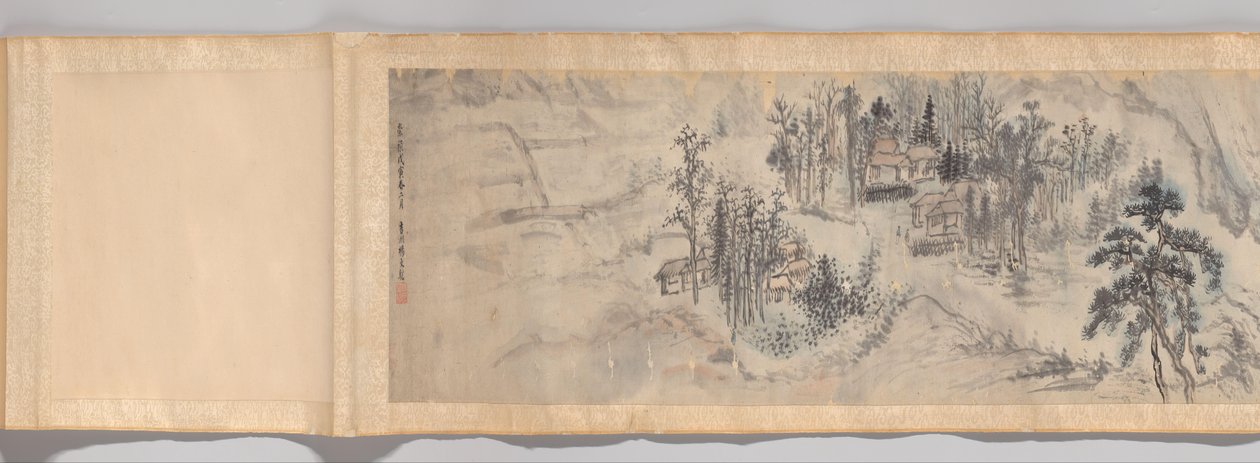rullmålning av Yang Wencong