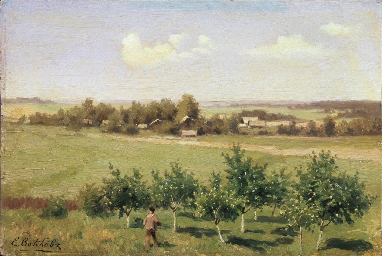En sommardag av Yefim Yefimovich Volkov