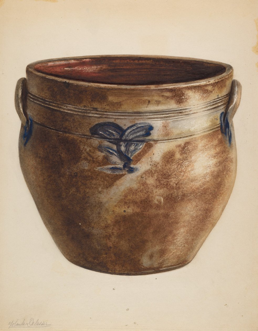 Crock, c. 1937. av Yolande Delasser