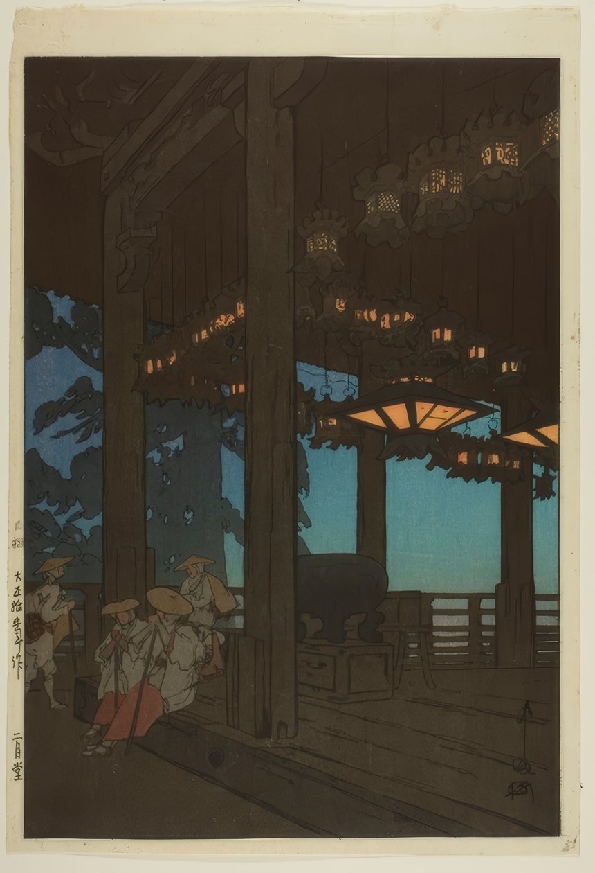 Nigatsudo-templet av Yoshida Hiroshi