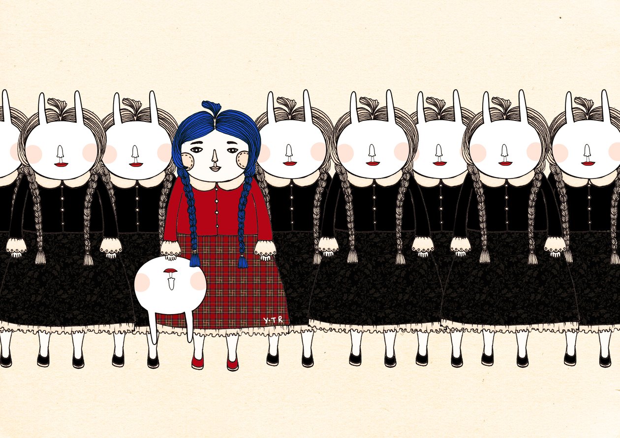 Början, 2013, (mixmedia) av Yoyo Zhao