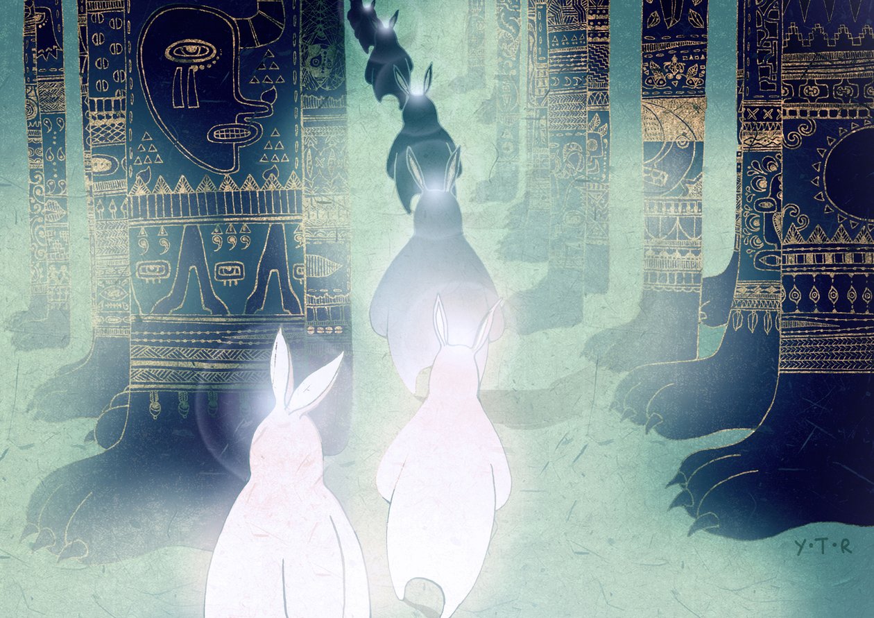 Pilgrimsfärd, 2012 (digital) av Yoyo Zhao