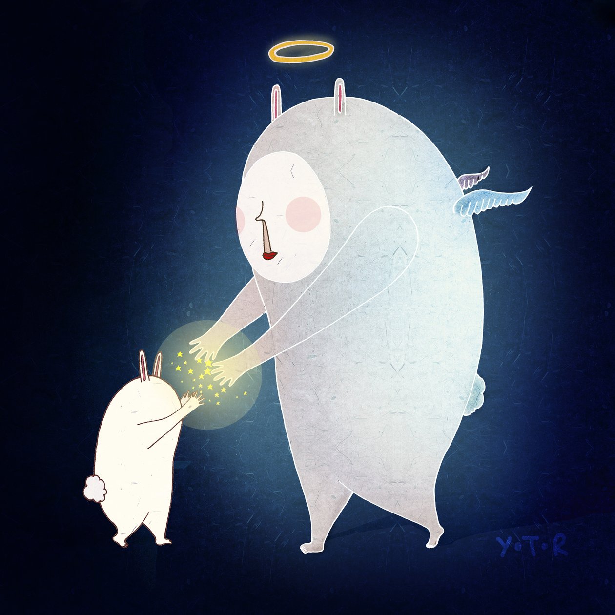 Önskar på stjärnorna, 2013 (digitalt) av Yoyo Zhao