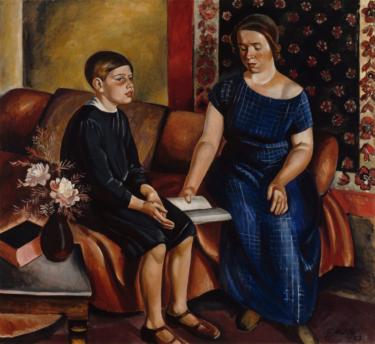 Hearing the Homework, 1923. av Yrjö Ollila