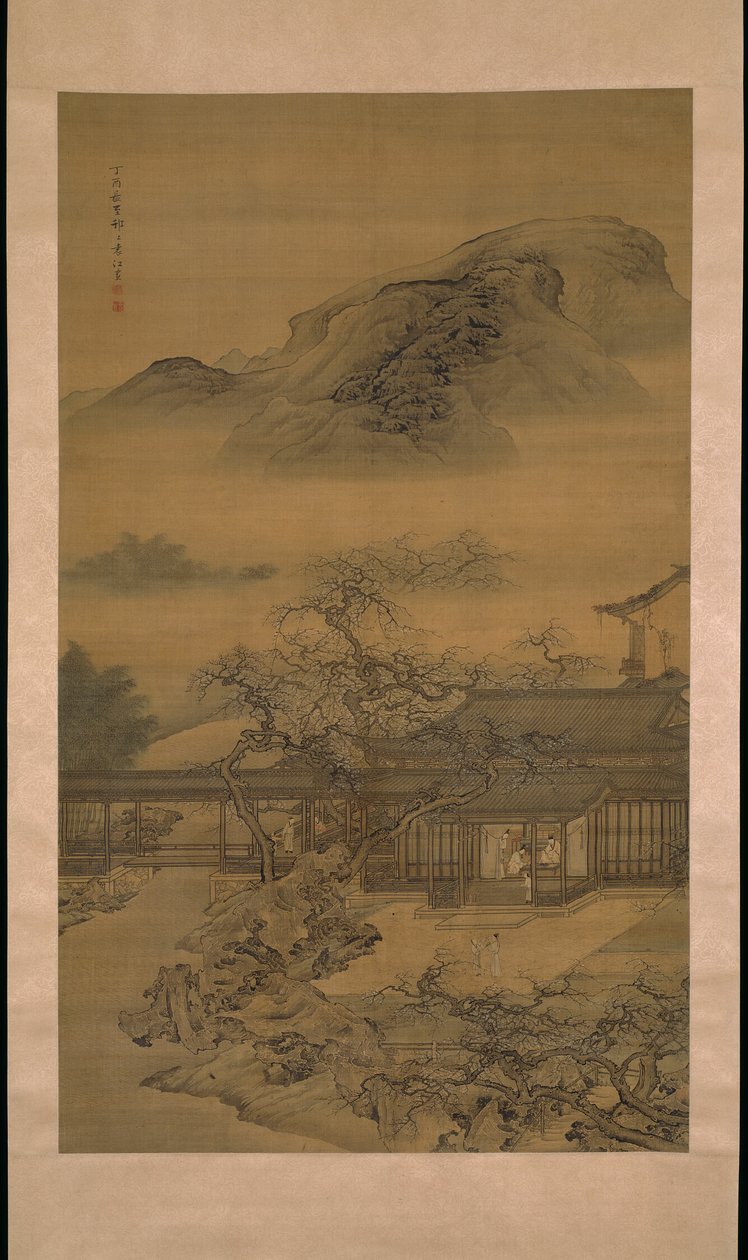 Våren anländer till Han-palatset 漢宮春曉圖 av Yuan Jiang