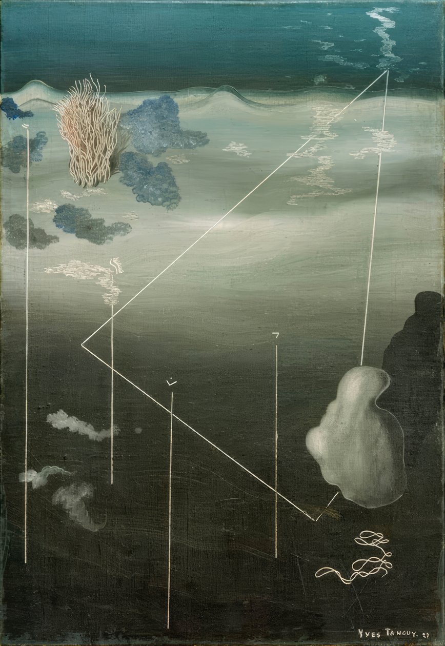 Belomantia I av Yves Tanguy