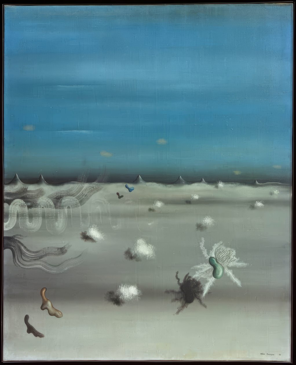 bärnstensfärgad blick av Yves Tanguy