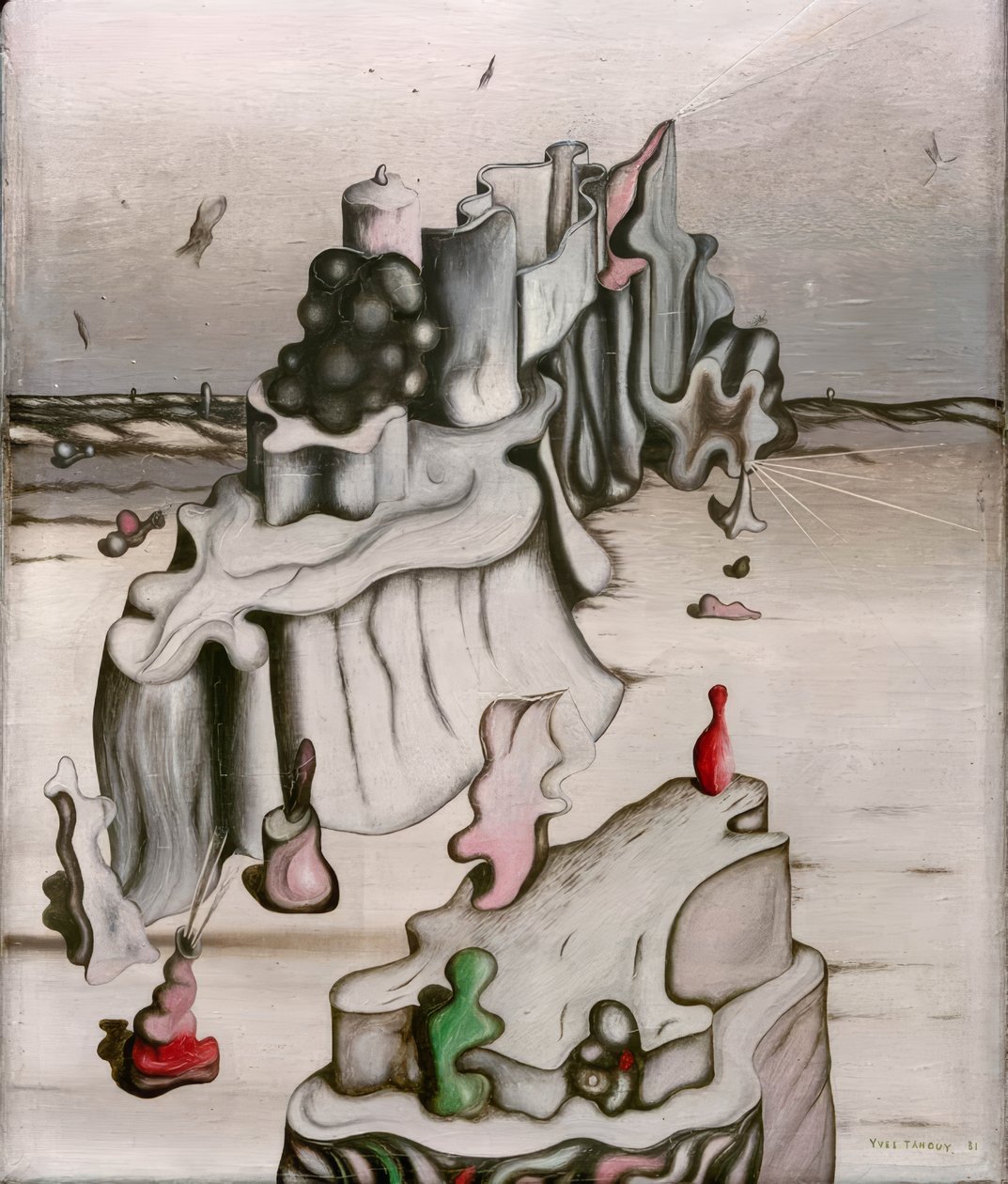 Västra tornet av Yves Tanguy