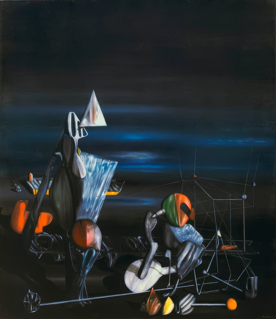 Lugnt norrut av Yves Tanguy