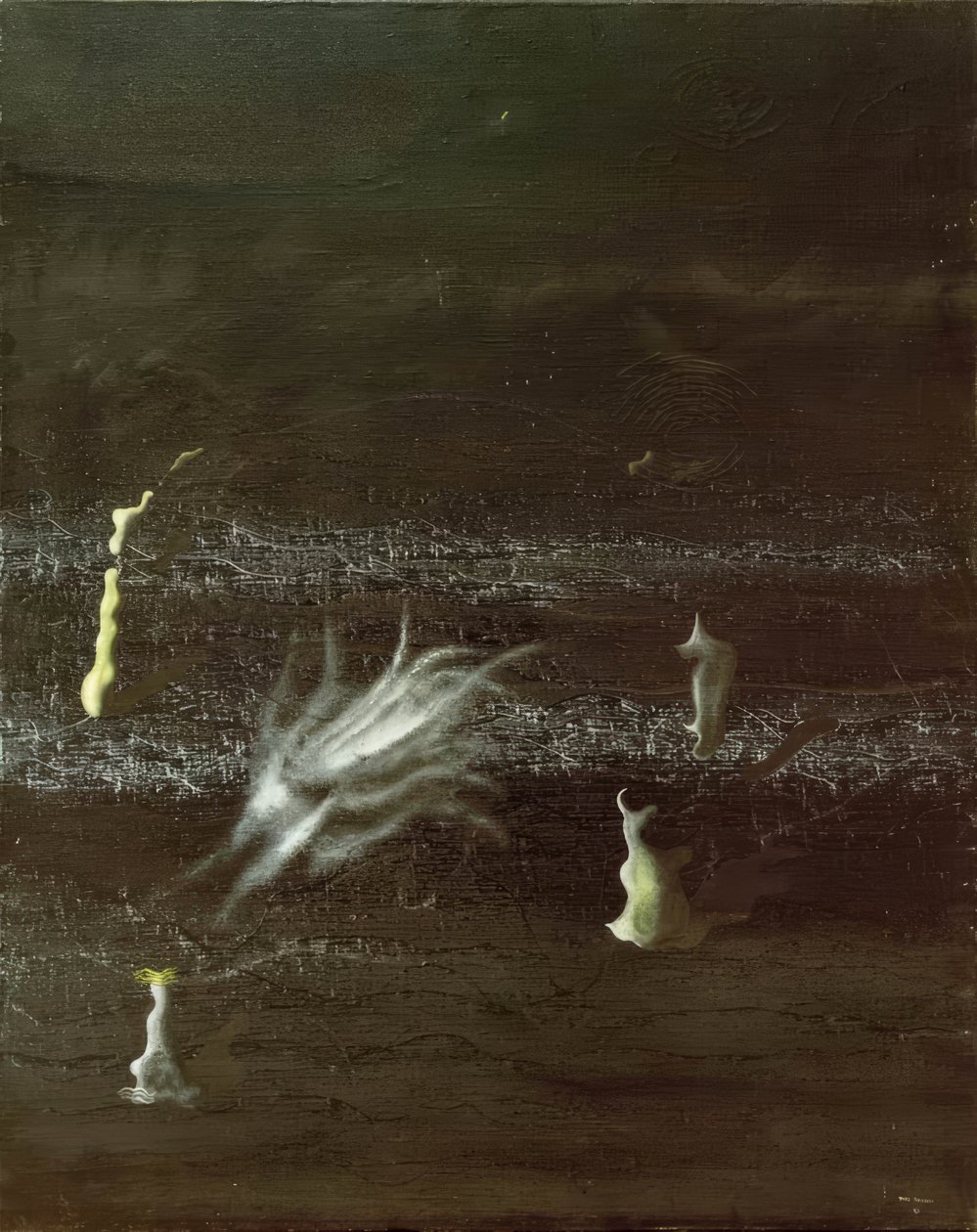 Likgiltig drunkning av Yves Tanguy
