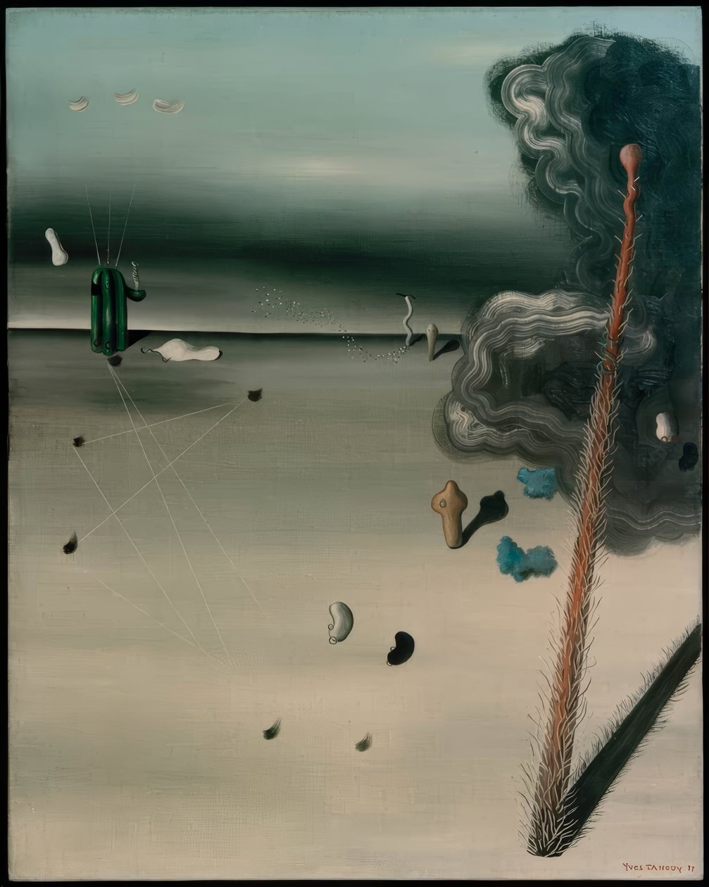 Mamma, pappa är skadad av Yves Tanguy