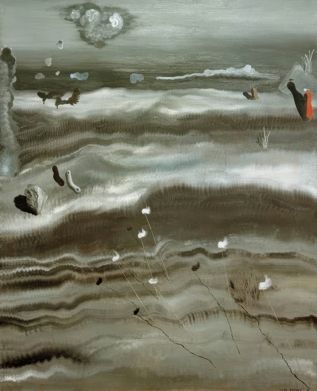 Utan titel av Yves Tanguy
