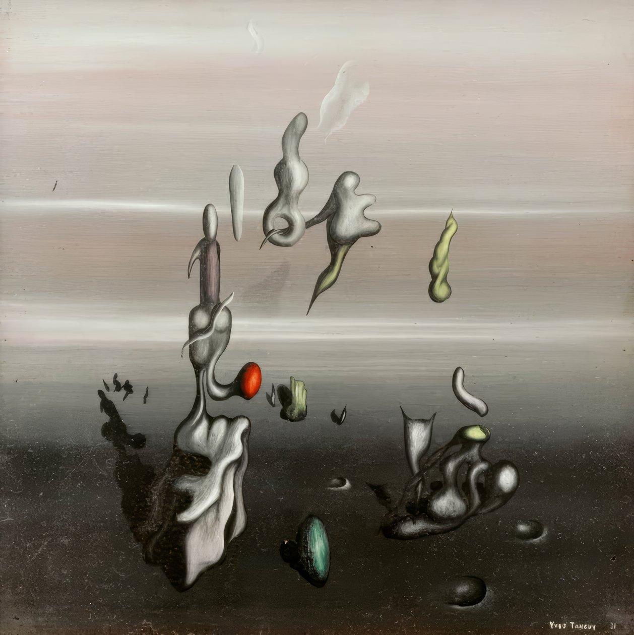 Utan titel av Yves Tanguy