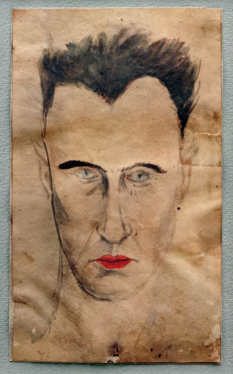 självporträtt av Yves Tanguy