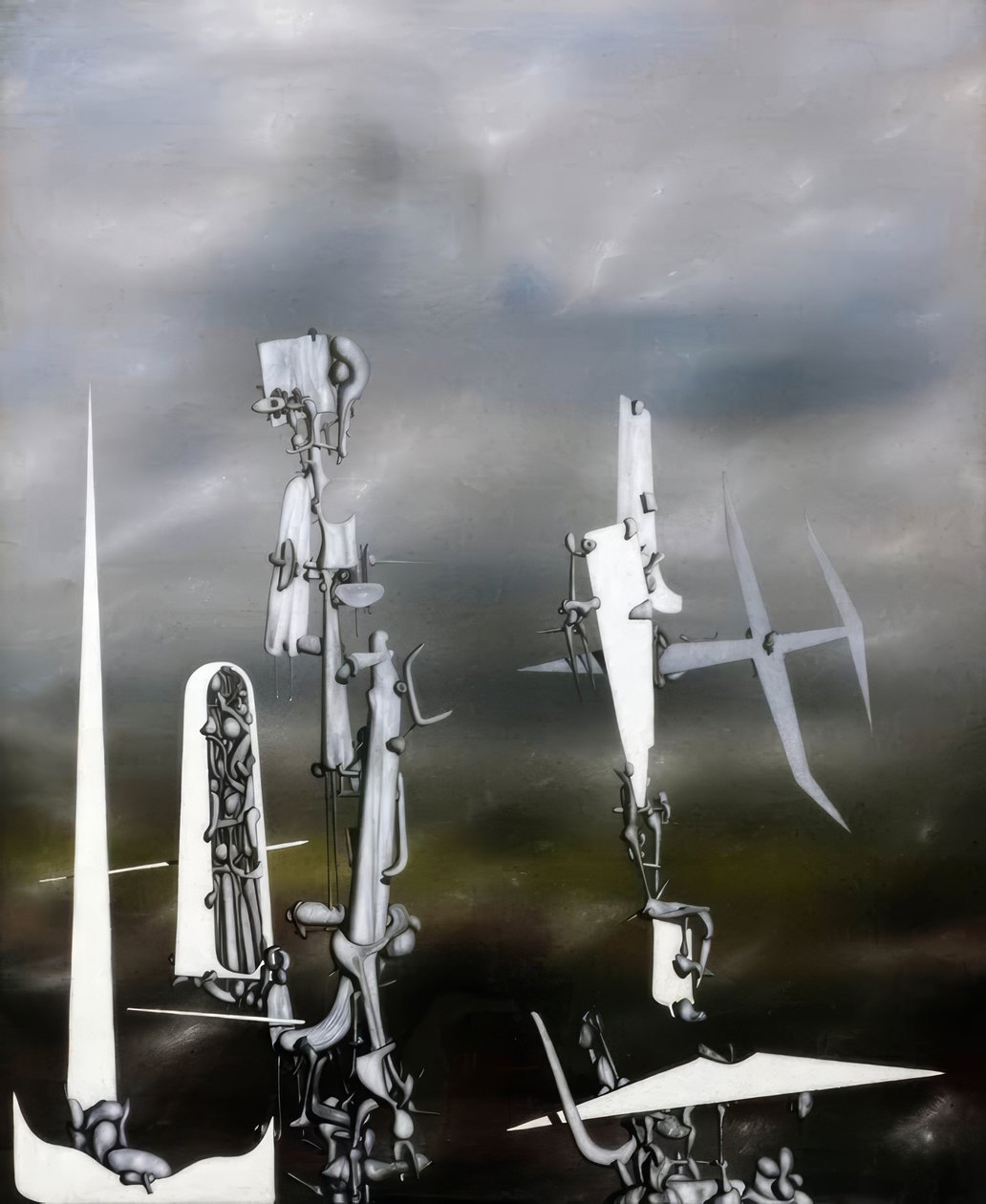 De osynliga av Yves Tanguy