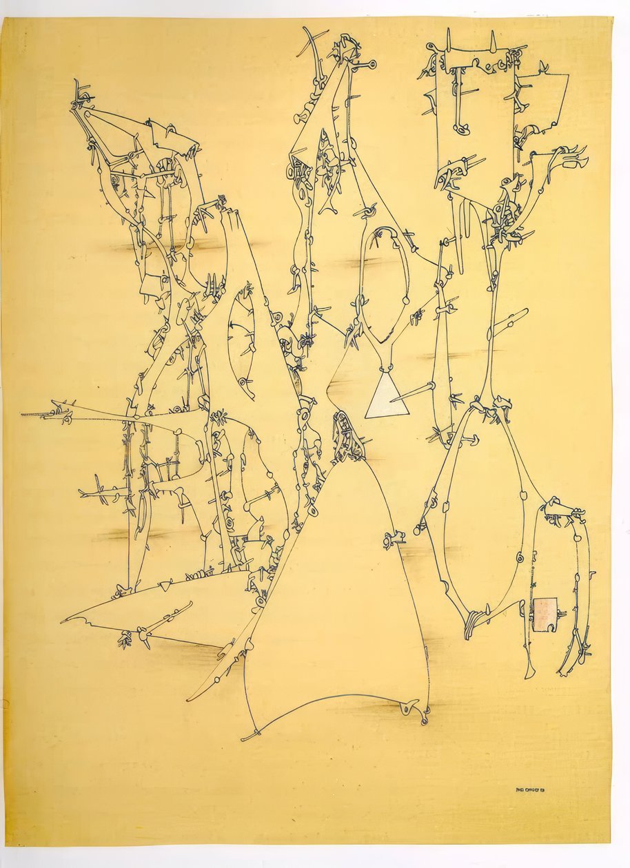 Utan titel av Yves Tanguy