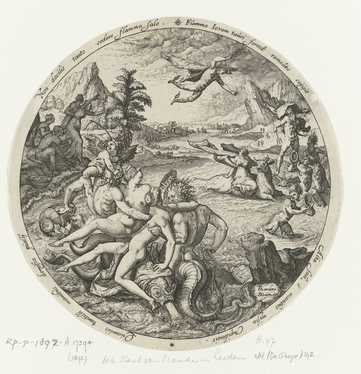 Rånet av Europa av Zacharias Dolendo (attributed to)