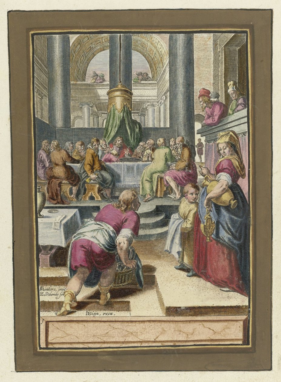 Sista måltiden Passion of Christ (serietitel) av Zacharias Dolendo