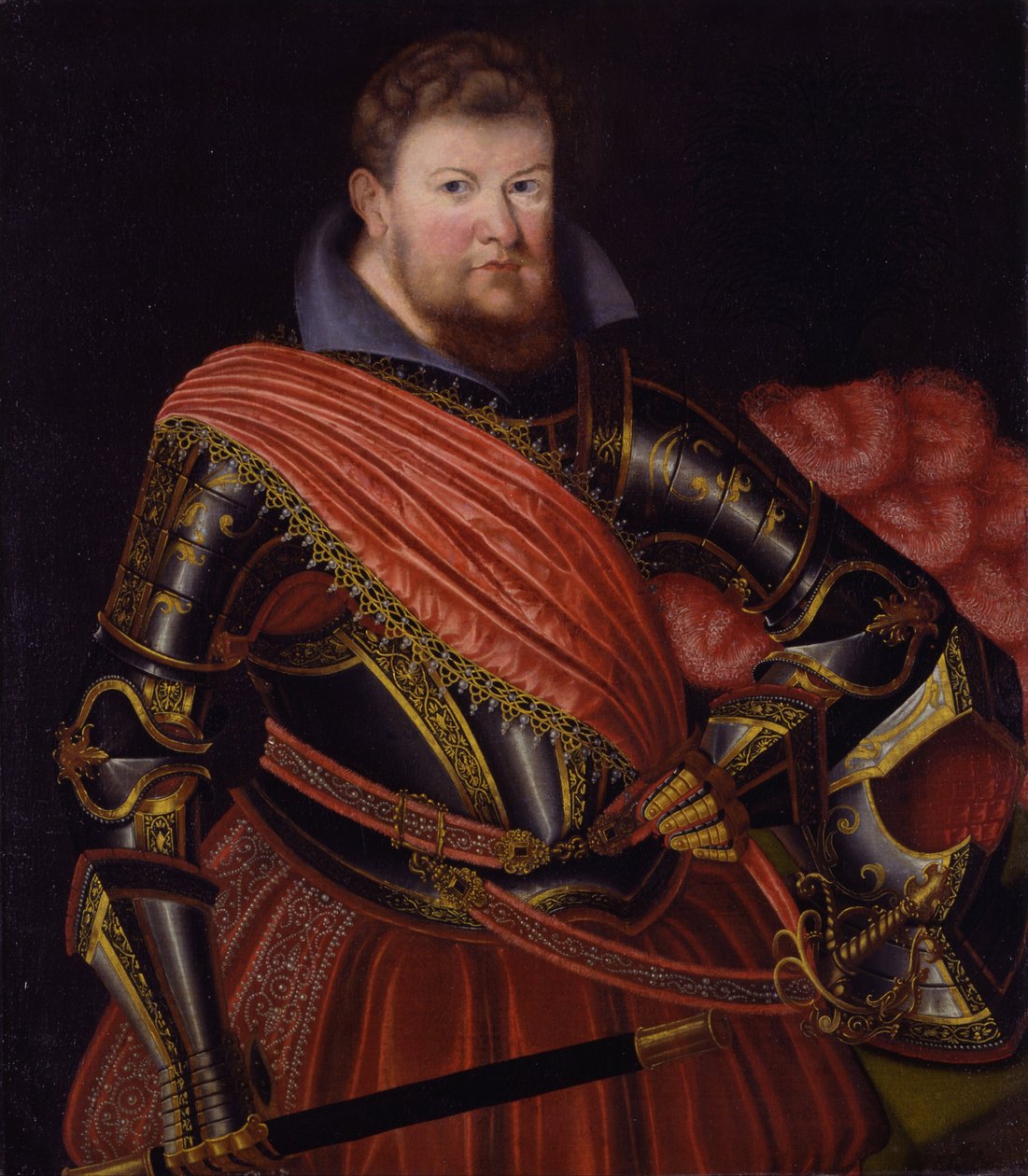 Kurfurste Christian II av Sachsen av Zacharias Wehme