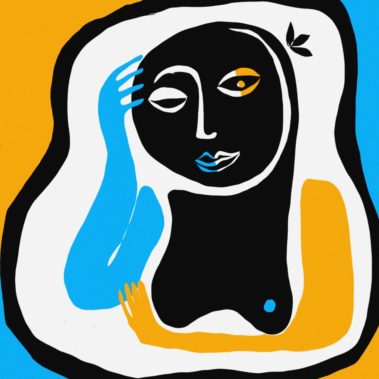 Serie Damer 9, 2017 (digital) av Sabina Nedelcheva Williams
