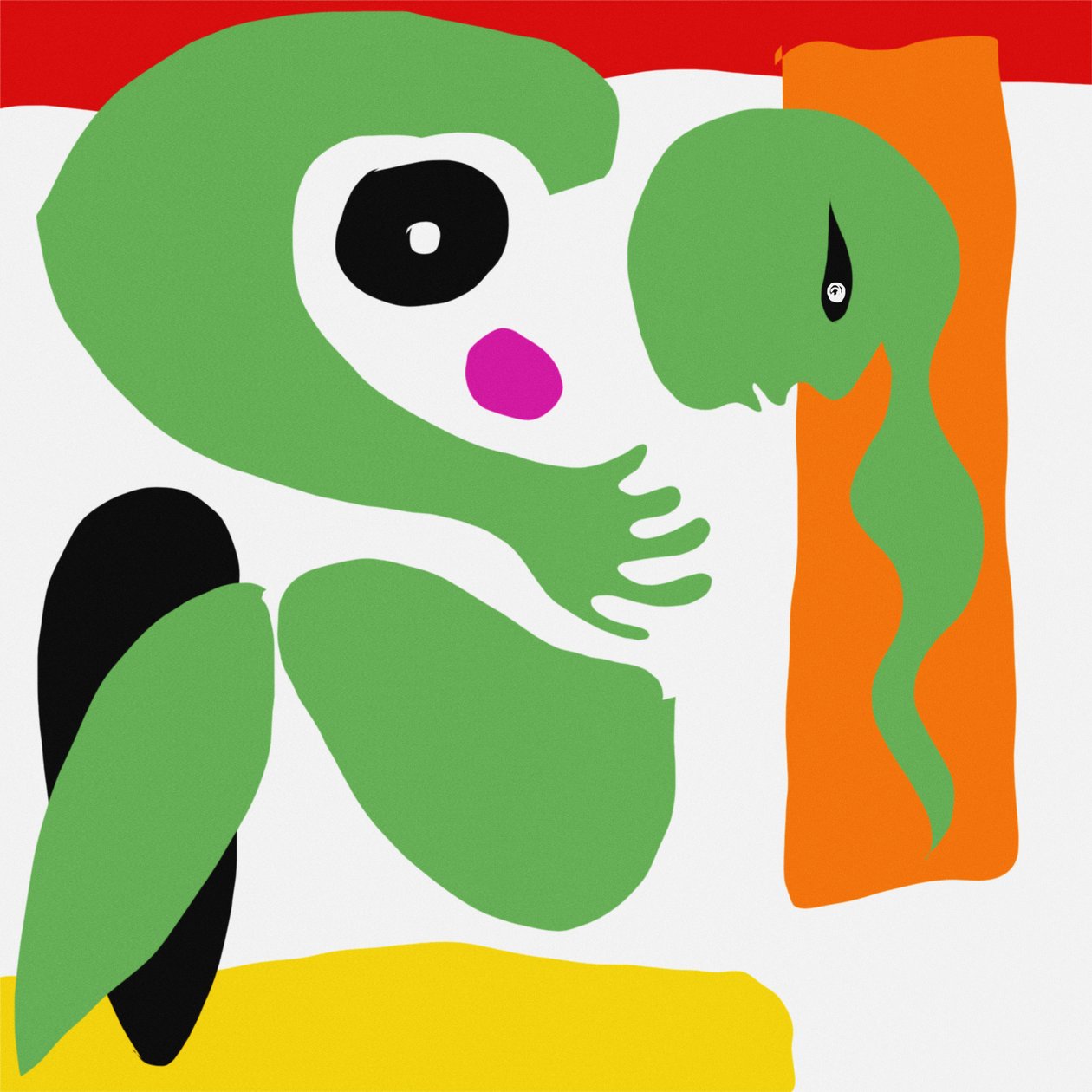 Serie Damer 4, 2017 (digital) av Sabina Nedelcheva Williams