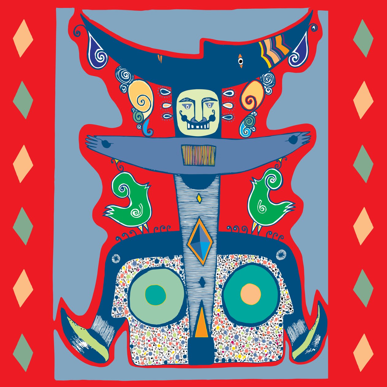 Träsoldat 1, 2016 (digital) av Sabina Nedelcheva Williams