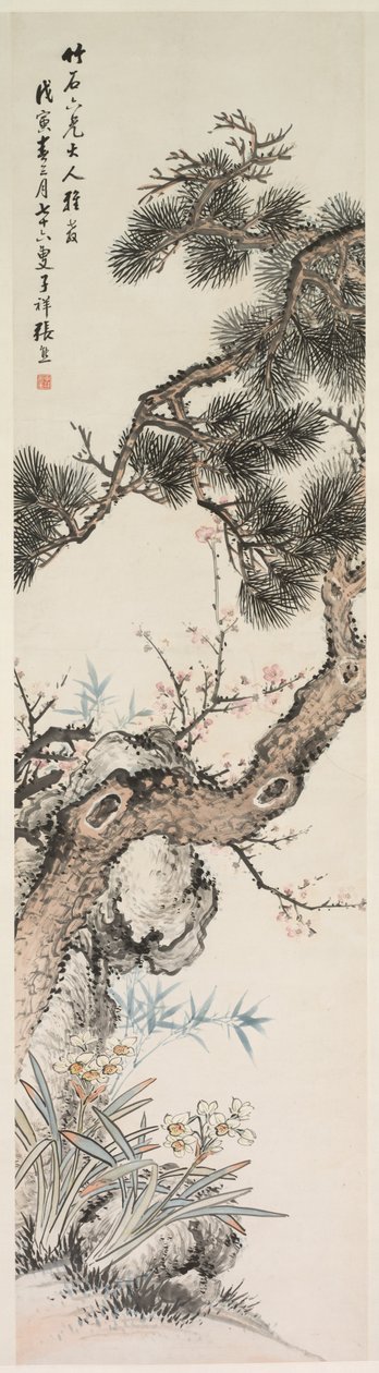 Tre renheter, 1800-tal. av Zhang Xiong