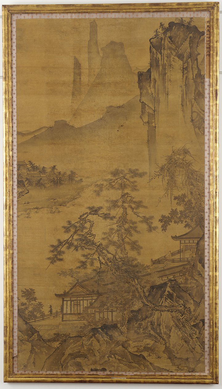 Whiling Away the Summer in the Shade of Pines, Ming-dynastin, 1400-talet. av Zhe School