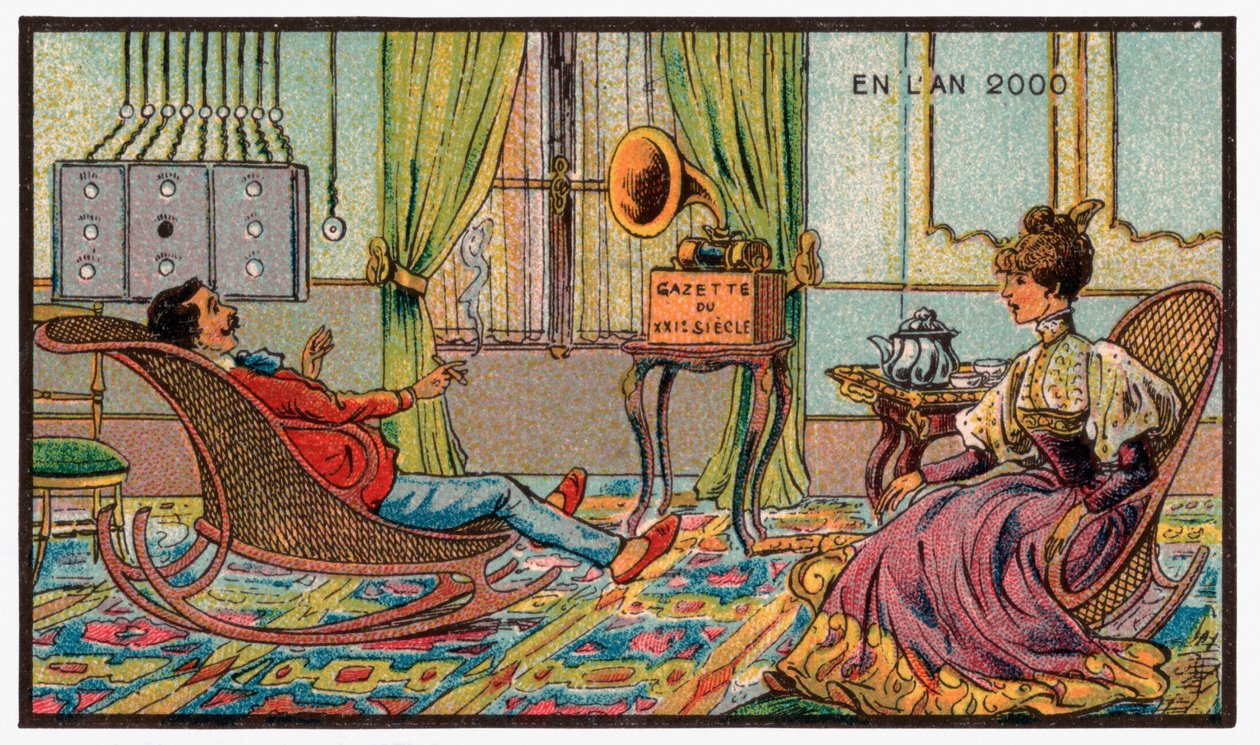 En grammofon, ca 1910 av . .
