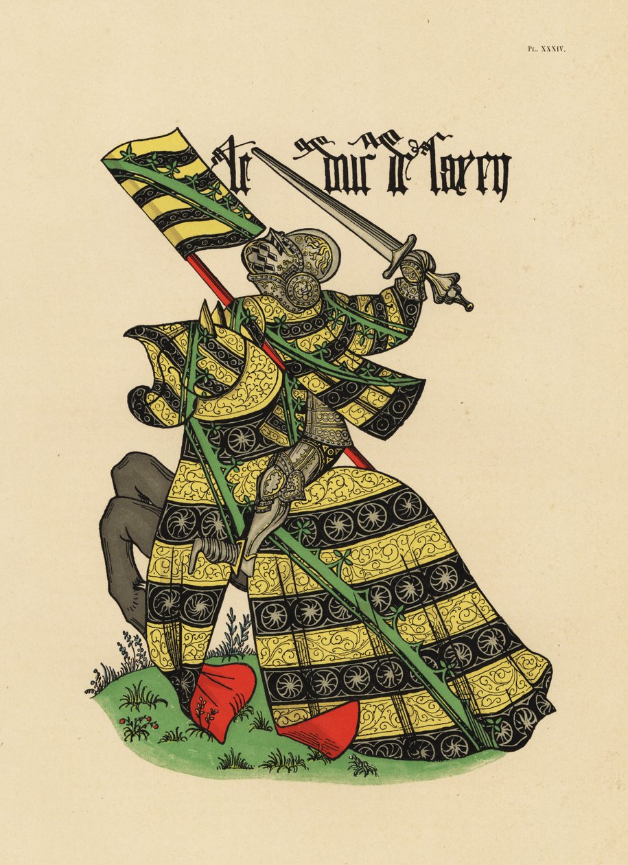Albert III den djärve, hertig av Sachsen, Duc de Saxe av John Pardon
