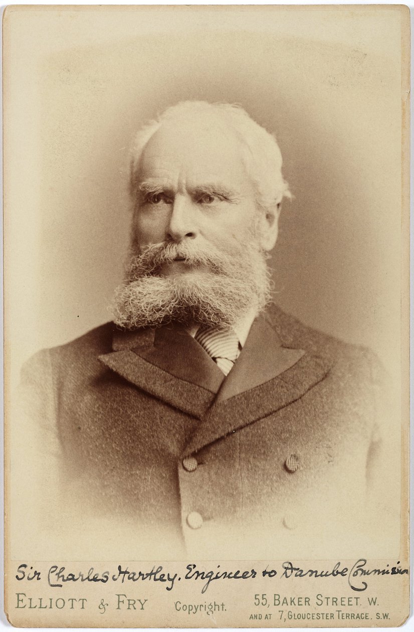 Charles A Hartley, brittisk ingenjör av Frederick (attr. to) Barnard