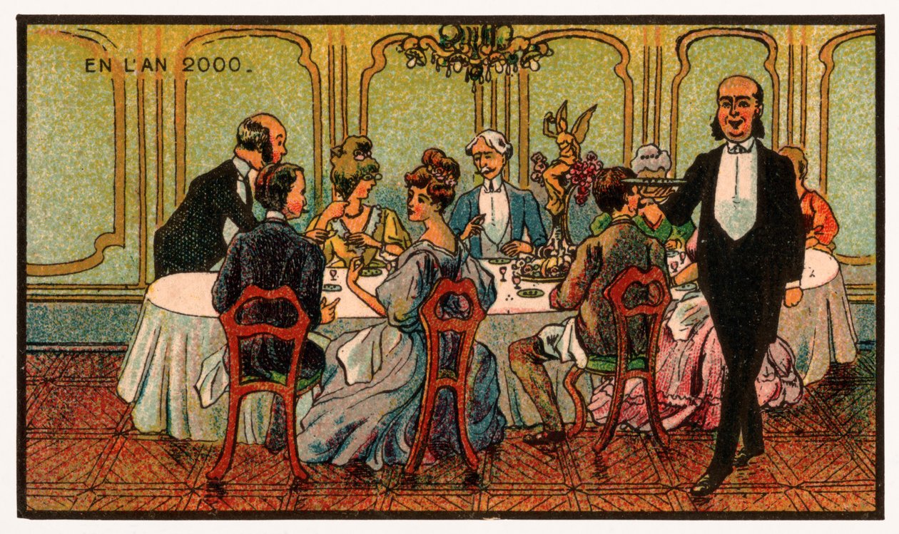 Kemisk middag, ca 1910 av . .