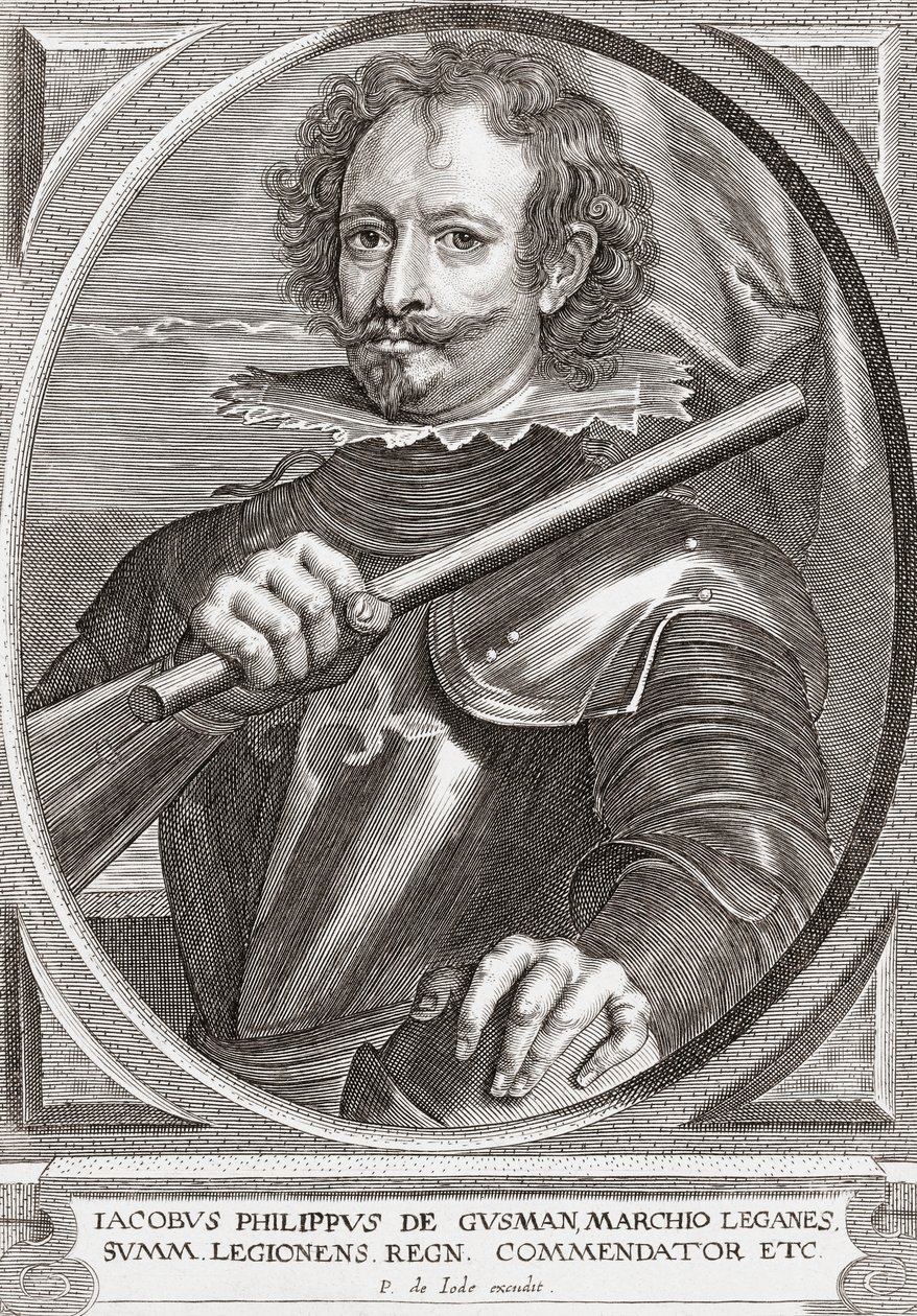 Diego Mexía Felipez de Guzmán och Dávila. Porträtt. av . .