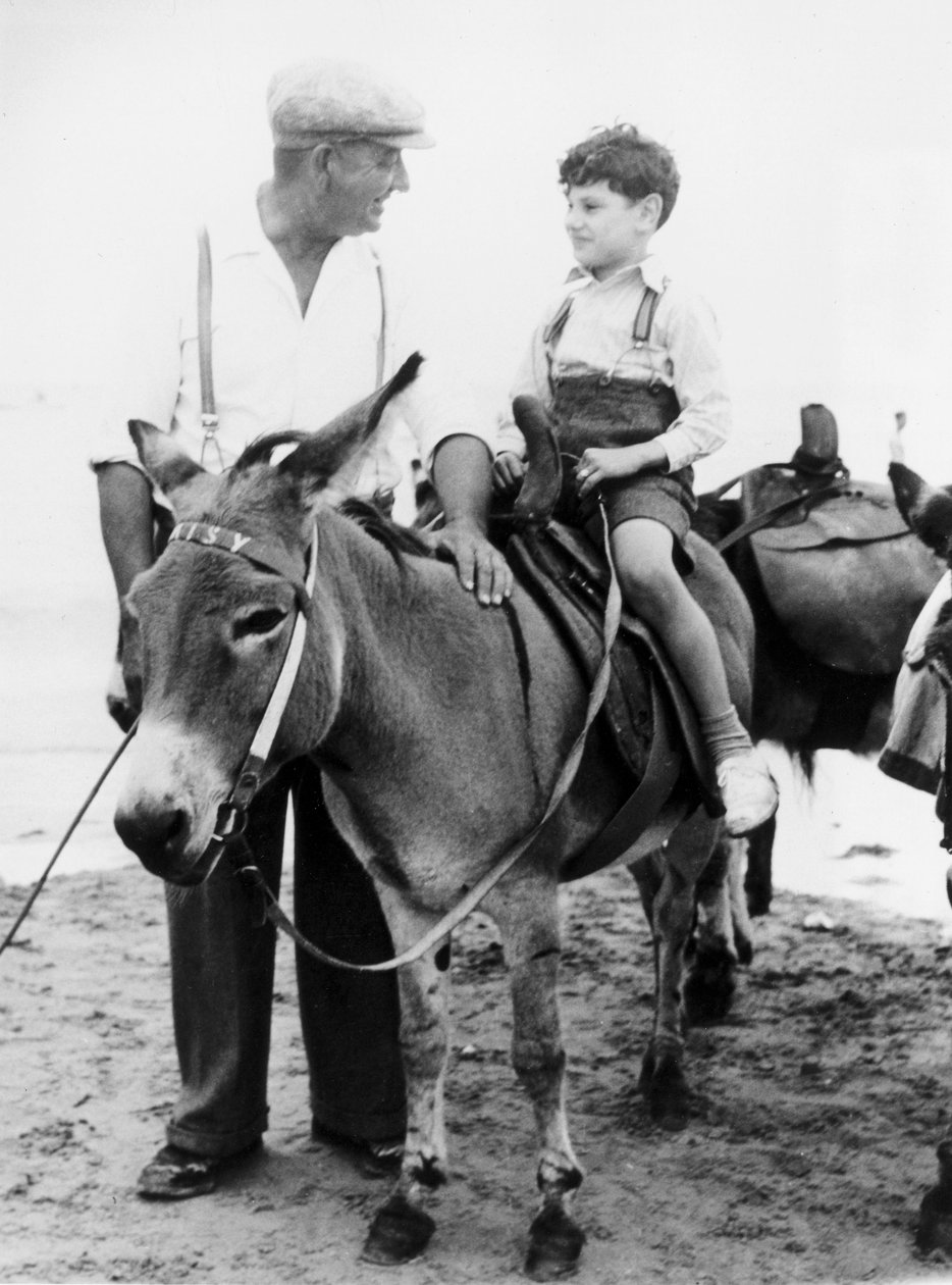 Åsnanridning i Margate, Kent, 3 augusti 1949 av Ferdinand Georg Waldmuller