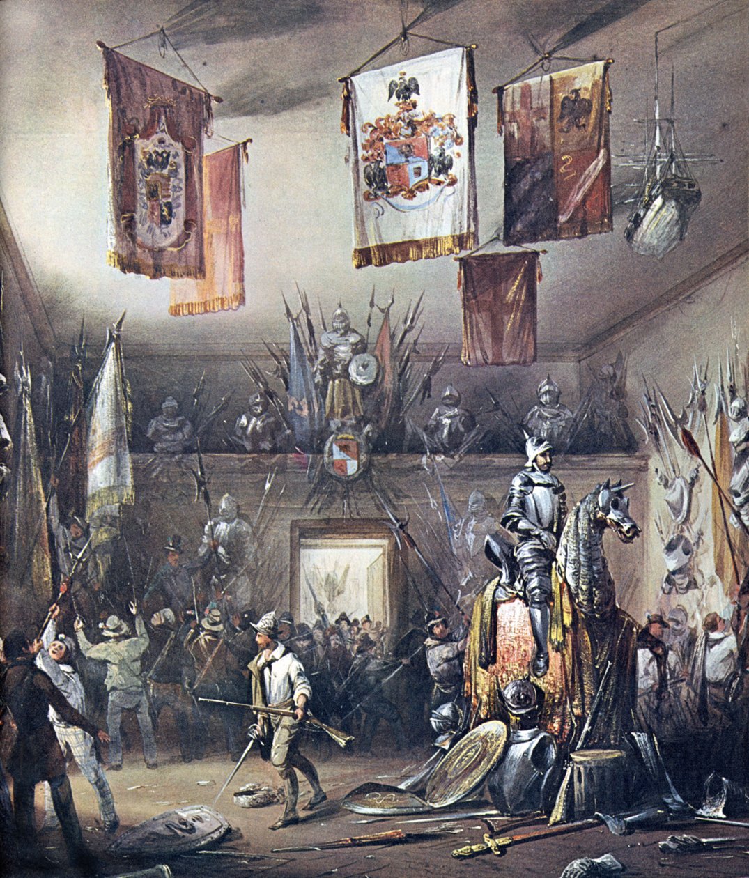 AVSNITT AV MILANENS 5 DAGAR 1848 av . .