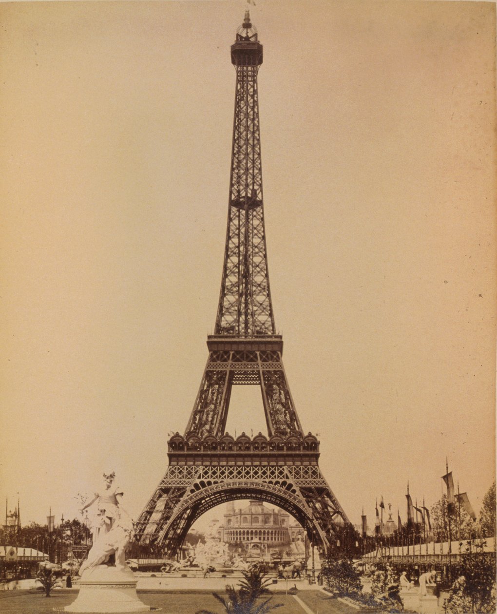 Eiffeltornet, Paris utställning av . .