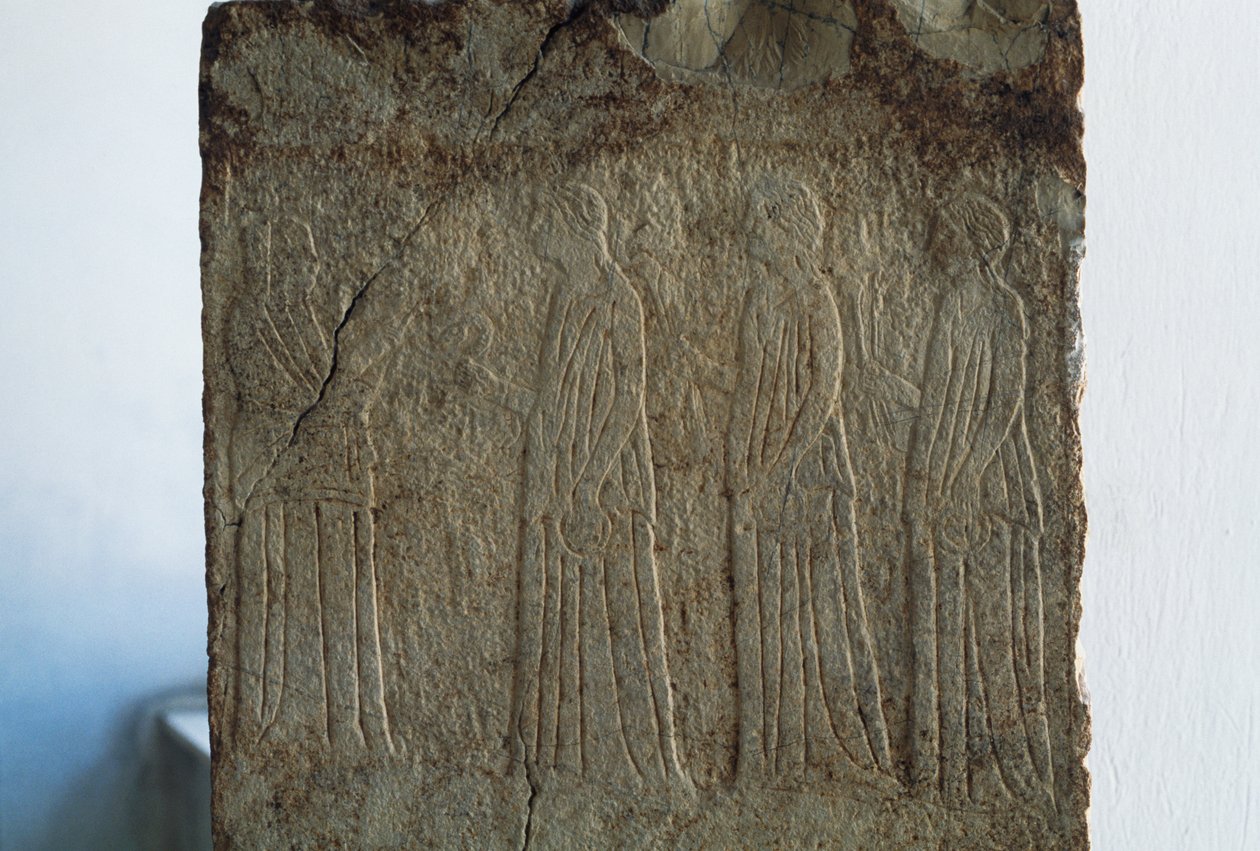 Eumenides, votivrelief, Argos, Grekland, grekisk civilisation, 300-talet f.Kr. av William Walcutt