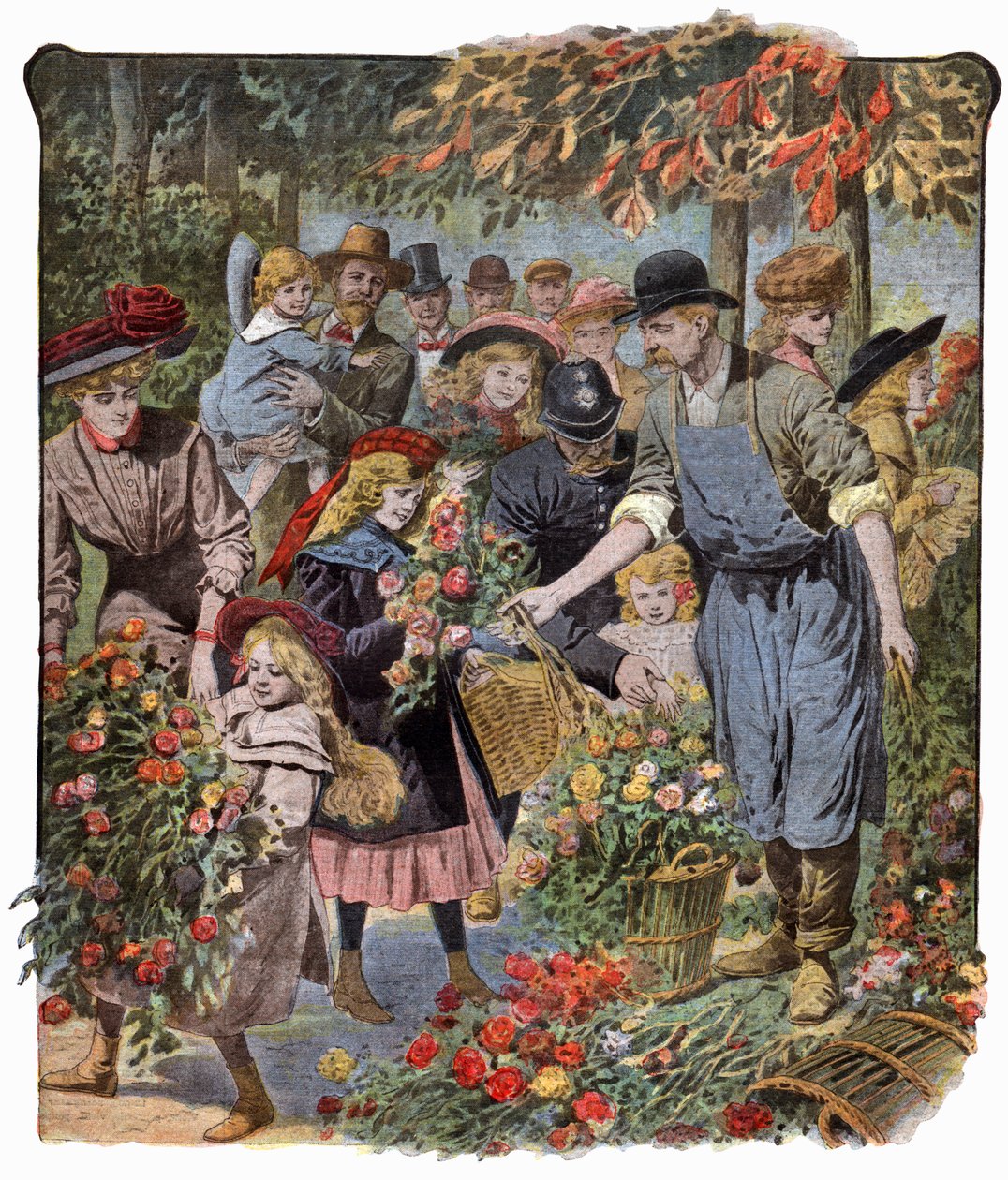 Blommor distribution av . .