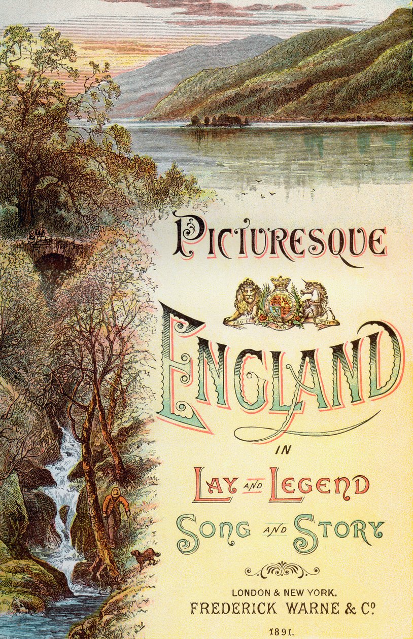 Frontispice till boken Picturesque England, Its Landmarks and Historic Haunts, publicerad 1891 av . .
