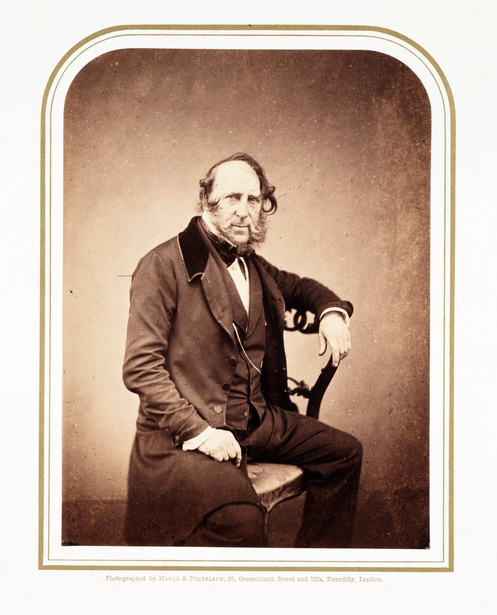 George Cruikshank, brittisk konstnär av Frederick (attr. to) Barnard