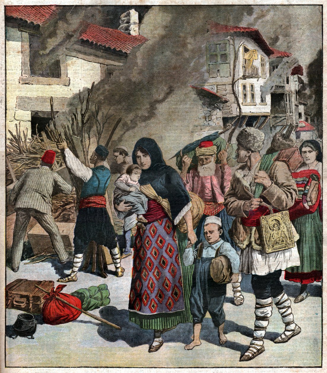 Balkankriget. Första Balkankriget. av Ferdinand Georg Waldmuller
