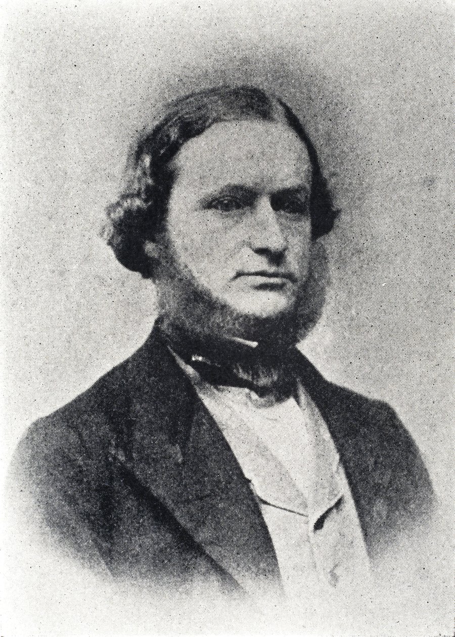 Gustav Kirchhoff, tysk fysiker, ca 1860-talet av Frederick (attr. to) Barnard
