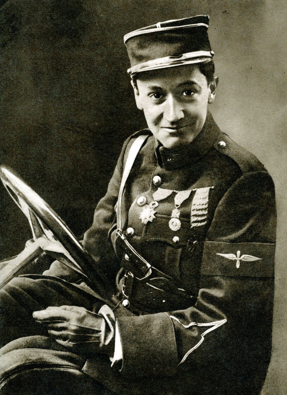 Guynemer - Frankrikes bevingade svärd (fotogravyr) av Hippolyte Lalaise Devéria